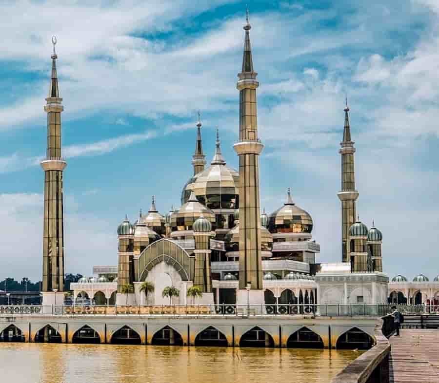 mezquita de cristal kuala terengganu