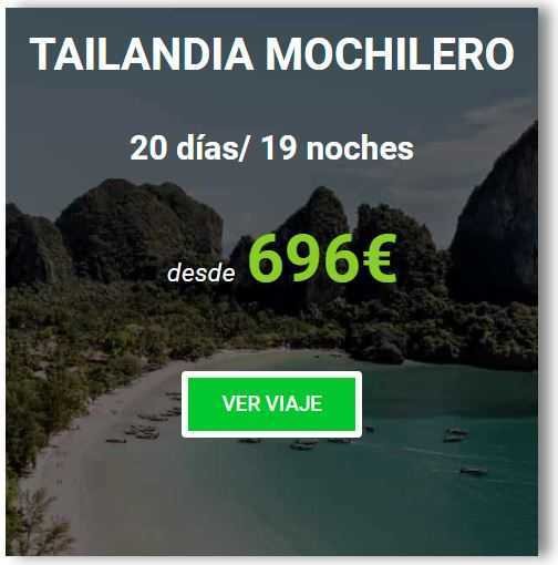 viaje tailandia mochilero