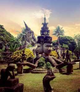 Parque de Buda Laos