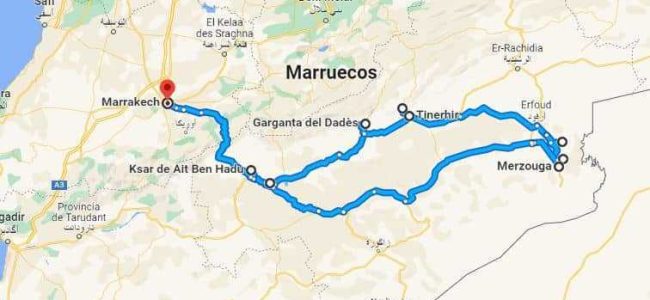 viaje en grupo marruecos